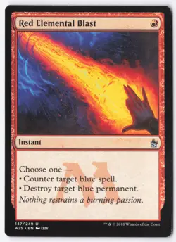 Red Elemental Blast Normal U Masters 25 147 NM - Image 1