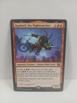 MTG Raphael, the Nightwatcher Teenage Mutant Ninja Turtles #103 Rare - Image 1