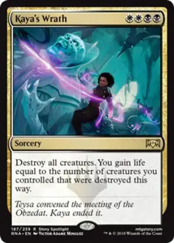 1 x Kaya's Wrath - Ravnica Allegiance - NM-Mint - MTG - Image 1
