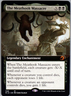 The Meathook Massacre (Extended Art) Innistrad: Midnight Hunt Regular - Image 1