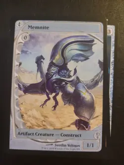 Memnite NM/LP Future Sight Mystery Booster 2 MB2 The List MTG Magicn Borderless - Image 1