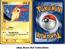 2005 Pokemon, EX Emerald, #39/106 Plusle, Uncommon (b) - Image 1