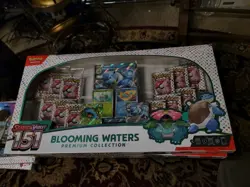 Pokemon Scarlet & Violet 151 Blooming Waters Premium Collection Box Sealed - Image 1