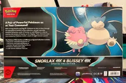 Pokemon Snorlax ex and Blissey ex Special Collection Box Factory Sealed - Image 2