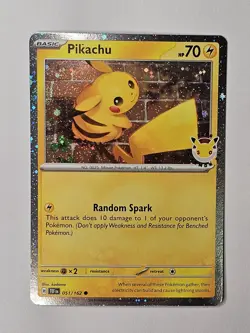 Pikachu (Pokemon Day 2026 cosmo) 051/162 Temporal Forces Cosmos Promo 051/162 - Image 1