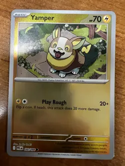 Yamper 030/094 - Reverse Holo - Pokemon TCG: Phantasmal Flames - NM - Image 1