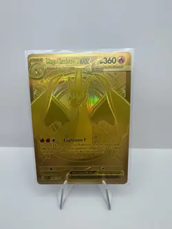 Mega Charizard Y EX 294/217 Gold Hyper Rare - Ascended Heroes Pokemon TCG - Image 1