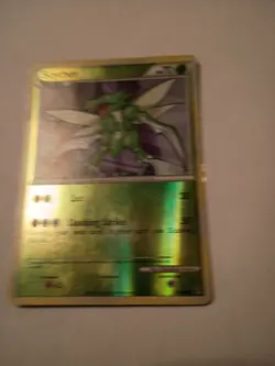 Pokemon TCG Scyther 65/90 Reverse Holo HGSS Undaunted 2010 - Image 2