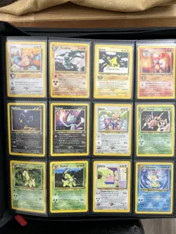 Pokemon TCG Neo Genesis Complete Set. All Rares, Uncommons & Commons 20-111 - Image 1