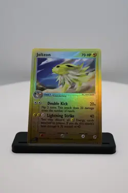 Pokemon TCG - Jolteon 6/100 Reverse Holo Foil Ex Sandstorm E Series LP - Image 1