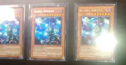 YU-GI-OH! VB5 Barrel Dragon Reverse Error Prismatic And Secret Rare LP Set - Image 4
