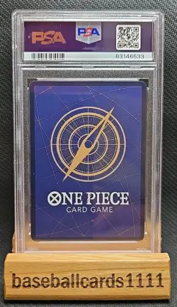 Romance Dawn One Piece Roronoa Zoro SR OP01-025 PSA 10 P1 - Image 2