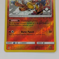 Infernape 23/156 League Promo Reverse Holo Rare Pokemon TCG Card - Image 3