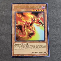 Yu-Gi-Oh! TCG Millineum Pack Curse Of Dragonfire Ultra Rare Card MIL1-EN002 - Image 1