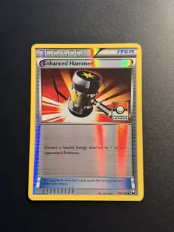 Enhanced Hammer 94/108 League Promo Reverse Holo Dark Explorers Pokemon TCG Card - Image 1