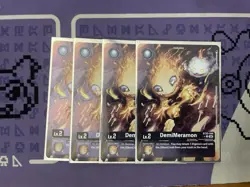 Digimon Card Game Ghostmon Duramon Necromon Parallel Set BT20 Collectible - Image 3
