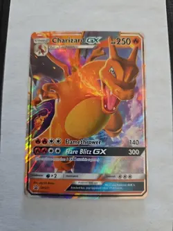 Charizard GX SM211 - NM Foil Promo Rare Pokemon Card - Image 1