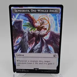 Magic: The Gathering FFVII Sephiroth Emblem Robot Warrior Token English - Image 1