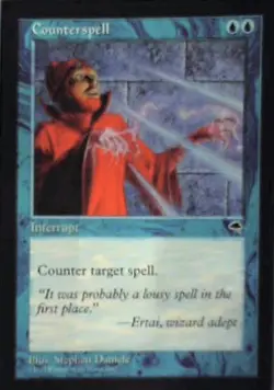 Counterspell - Tempest: #57, Magic: The Gathering Nm R187 - Image 1