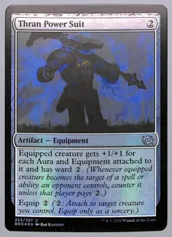 Thran Power Suit - Foil - 253 - The Brothers' War (BRR) MTG - Image 5