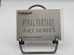 MTG Final Fantasy Art Series Yuna Grand Summoner #22/53 Gold Stamp Signature - Image 4