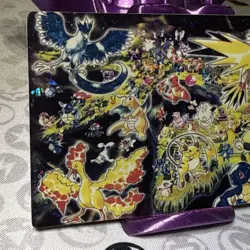 Pokemon Articuno Zapdos Moltres Vintage Pocket Monsters Vending Prism Sticker405 - Image 2