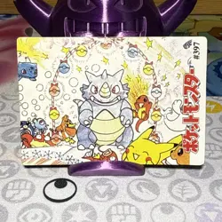 Pokemon Articuno Zapdos Moltres Vintage Pocket Monsters Vending Prism Sticker405 - Image 5