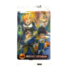 S5458 All Form Vegeta & Trunks 3D Dragon Ball x Morinaga Clear Card SEALED M4 - Image 1