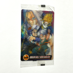 S5458 All Form Vegeta & Trunks 3D Dragon Ball x Morinaga Clear Card SEALED M4 - Image 2