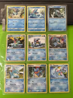 Pokemon Binder Collection Totodile Cards EX Era Diamond & Pearl Call Of Legends - Image 1