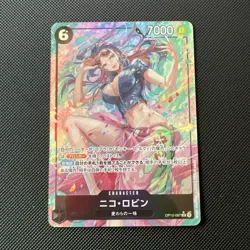 🌸 Nico Robin (Alt Art) –OP12-087 SR – Legacy of the Master – ONE PIECE Card –JP - Image 1