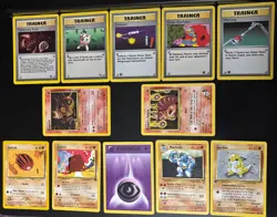 Pokemon Gold Foil Card Deck Sealed Unopened Pack + 23 Loved vintage bonus Cards - Image 4