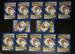 Pokemon Gold Foil Card Deck Sealed Unopened Pack + 23 Loved vintage bonus Cards - Image 5