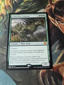 Cultivator Colossus Innistrad: Crimson Vow MTG Regular Magic Card - Image 1