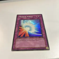 Yu-Gi-Oh Card - MRD-138 - MIRROR FORCE (ultra rare holo) *1st Edition* - Image 2