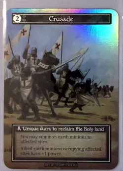 Sorcery: Contested Realm - BETA - Crusade - Foil - Pack Fresh NM - Image 5