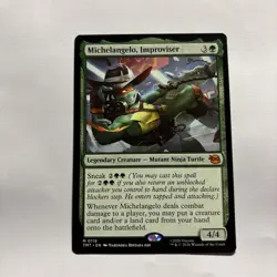 Michelangelo, Improviser - Teenage Mutant Ninja Turtles - NM-Mint - MTG - Image 1