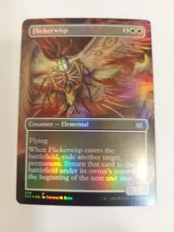 Flickerwisp (Borderless) Double Masters 2022 Foil - Image 1