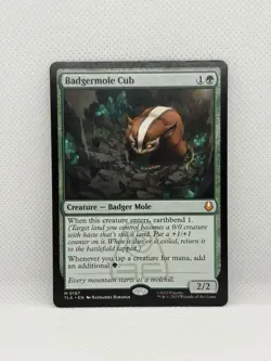 Avatar: The Last Airbender Badgermole Cub Creature MTG Mythic English 2025 - Image 1