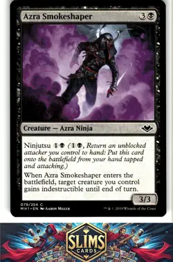 Magic the Gathering MTG Modern Horizons Azra Smokeshaper #79 Buy 2 Get 1 - Image 1
