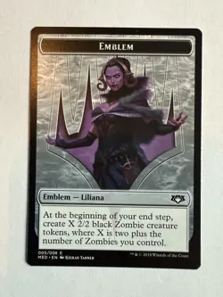 MTG: Mythic Edition: Guilds of Ravnica Liliana, the Last Hope W/ Emblem + Token - Image 4