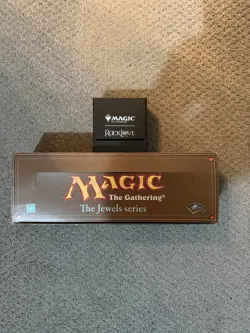 The Jewels Series MTG Mox Necklace Set: Pearl+Sapphire+Jet+Ruby+Emerald+Diamond - Image 1