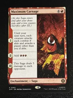 MTG Universes Beyond: Spider-man Maximum Carnage 0083 NM Rare - Image 1