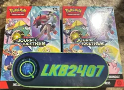 Pokemon TCG Journey Together Booster Bundle x2 Lot Sealed New - Image 1