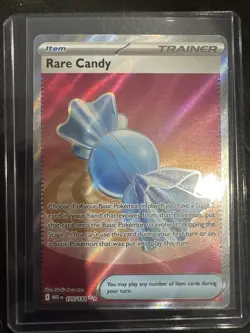 Pokemon TCG Mega Evolution Trainer Holo Card 175/132 Rare Candy Full Art NM - Image 1