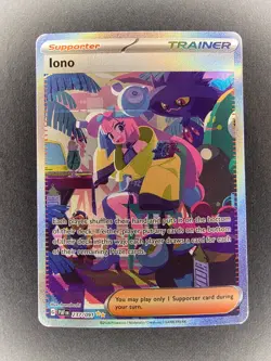 Pokemon TCG - Iono 237/091 - Paldean Fates - Special Illustration Rare - NM+ - Image 1