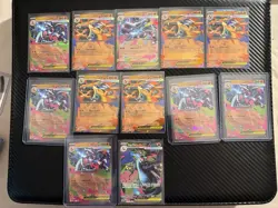 Mega Charizard X EX Full art & promo Lot 12 Pokemon TCG - Image 1