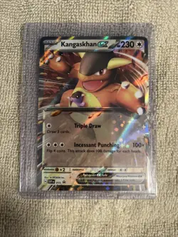 Kangaskhan ex 055 Black Star Promo Scarlet & Violet Near Mint Pokemon - Image 1