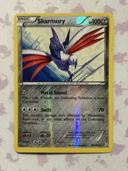 Pokemon Skarmory - Boundaries Crossed 96/149 - Reverse Holo NM - Image 1