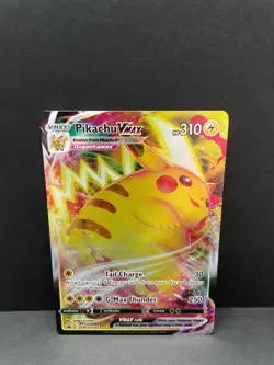 Pokemon TCG Pikachu VMAX SWSH Black Star Promos SWSH286 Holo Promo NM - Image 1